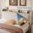 King Upholstered Platform Bed Frame