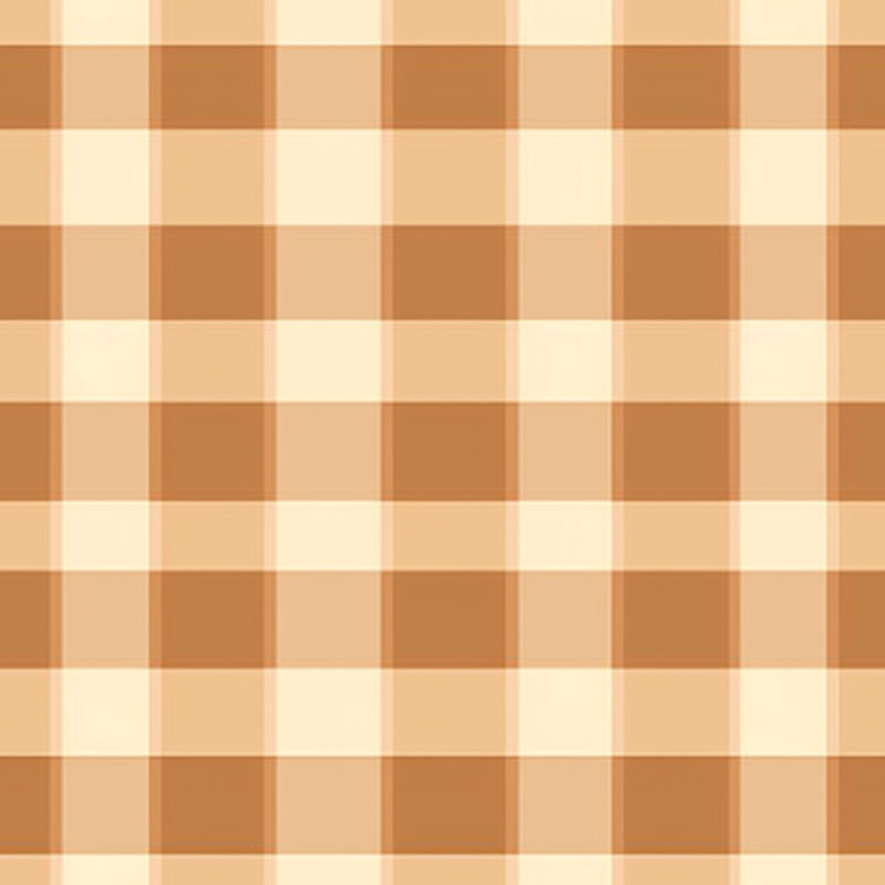 Rideaux à carreaux rideaux brun tartan, L 20 po x L 61 po