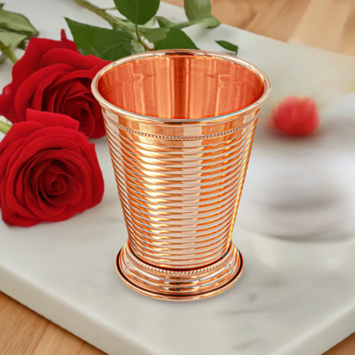 Laquella 12oz. Copper Mint Julep Cup
