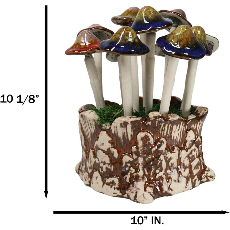 Ensemble de 12 pièces en céramique Fairy Garden