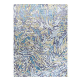 Overdyed One-of-a-Kind 9' 1" X 12' 0" Hand Knotted Area Rug