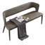 Banc rembourré en similicuir Marnika-876814316