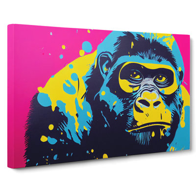 Gorilla Splash Vol.5 Abstract - Wrapped Canvas