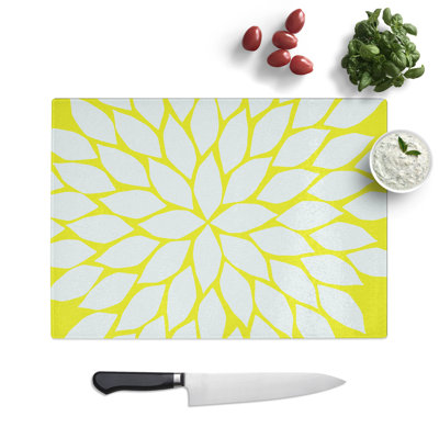 Abstract Leaves No.2 Chopping Board