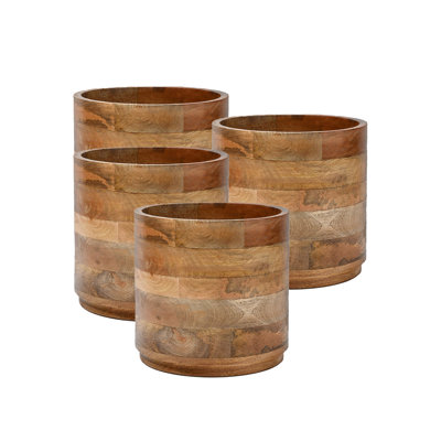 Gelincik Wood Planter