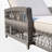 Outdoor Wicker Chaise Lounge With Cushions-1091684275-1086953921