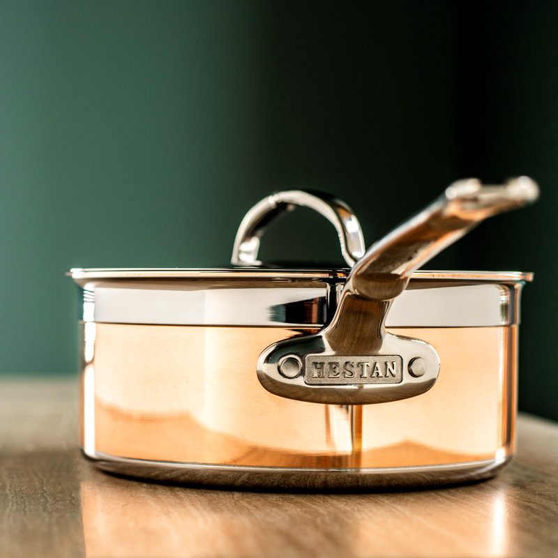 Hestan CopperBond Covered Saucepan, 1.5 qt.