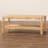 Bali & Pari Belarmina Bohemian Rattan And Rectangle Coffee Table