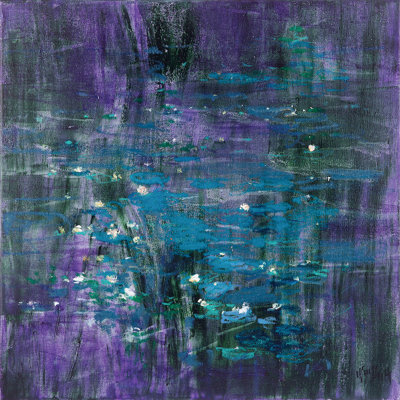 Monet Monet Monet Series: No. 32, reproduction d'art sur toile tendue