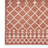 Nourison Positano 10' x 14' Terracotta Modern Rug-191839127-191839134
