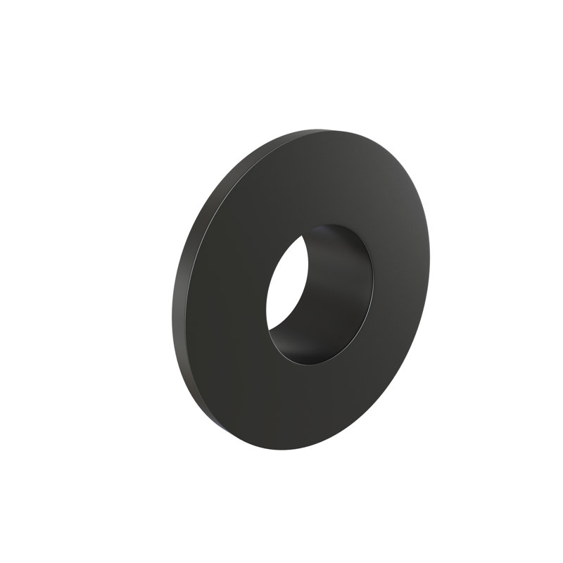Œillets Swiss Madison, noir mat, Noir mat