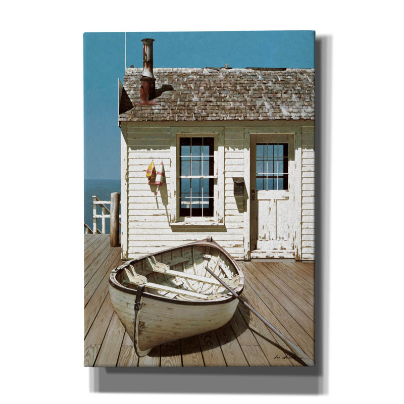 «Weathered Traveller» par Zhen-Huan Lu, art mural sur toile, H 26 po x l 18 po x P 0,75 po