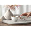 Villeroy & Boch Afina Sugar Bowl with Lid, Premium Porcelain, Made in Germany, Dishwasher and Microwave Safe, 3.5 x 2.25 in, White