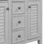 Meuble-lavabo simple l 35 po x P 18 po x H 34 po Karil-87128499