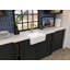 17 Stories Huggett 40.8mm W Ceramic Kitchen Sink 0