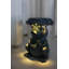 Frog Garden Statue Plant Stand w/Solar Light