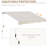 Versatile Retractable Patio Awning For Outdoor Protection And Privacy-128994341-128994342