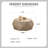 Modern Farmhouse Drum Coffee Table