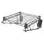 Tablette de rangement murale robuste en fil de chrome H 14 po x l 14 po x P 14 po Express KitchQuip pour usage commercial -1482768953