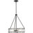 Rivera 4 - Light Dimmable Round / Oval Chandelier