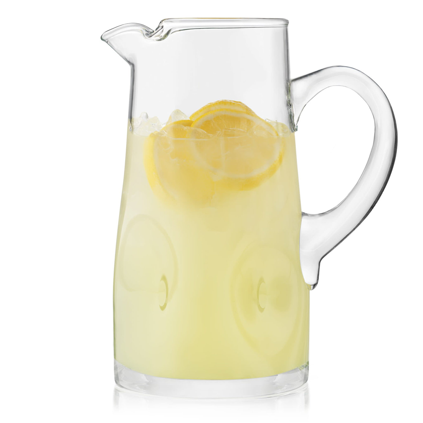 Impressions Glass Pitcher