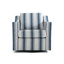 Bronnen Big And Wide Upholstered Cushion Swivel Armchair with Removable Back and Seat Cushion-769047629