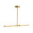 Zuno 1 - Light Minimalist LED Kitchen Island Linear Pendant-1279874678