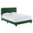 Celine Channel Tufted Performance Velvet Platform Bed-1029404567-1029404584