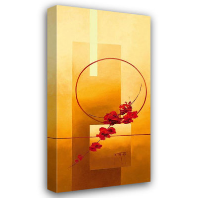 Lark Manor Triki, Bernadette Gallery Wrapped Canvas Art Titled: Offrande II