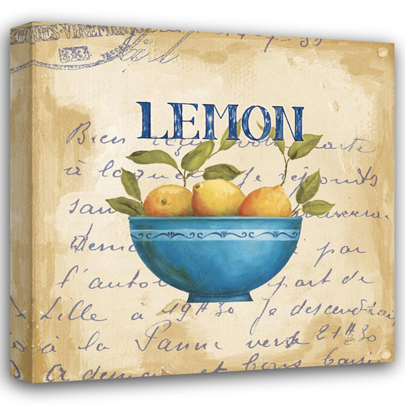 Zeste de citron, H 20 po x l 20 po