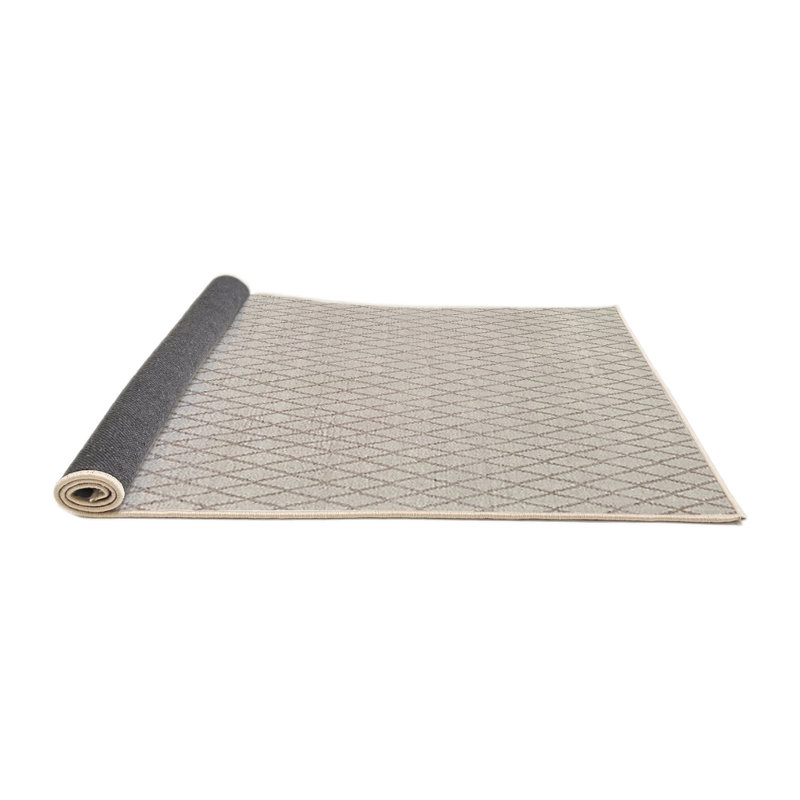 Tapis beige Geometric, Carré 5 pi