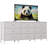 63" TV Stand Dresser with 9 Fabric Drawers for TVs up to 70", Entertainment Center with Storage Organizer-1403806149