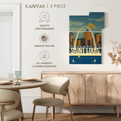 Affiche Nicci Saint Louis Arch