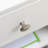 Mobile Printer Stand, Rolling File Cabinet Cart With Wheels, Adjustable Shelf, Drawer And CPU Stand, White