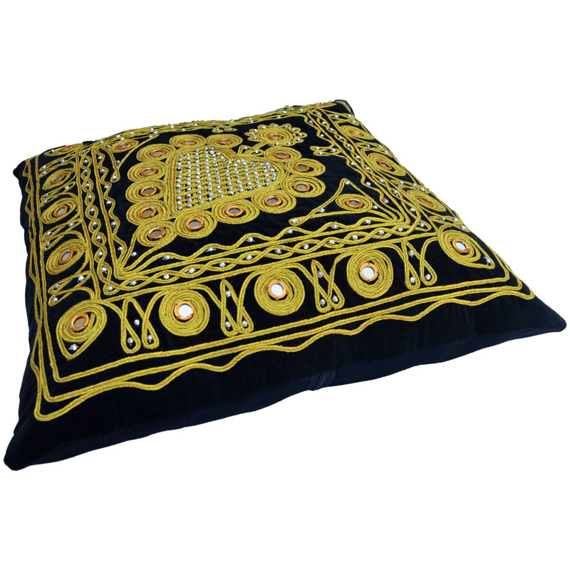 Square Pillow Cover & Insert, Damask 2