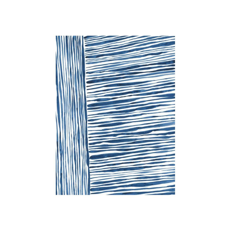 Blue Wood " Blue Wood II " by Sara Brown, Plexi, 40" H x 30" W