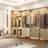 31.5'' - 57.2'' W Closet System with Wooden Drawers-323005389