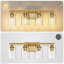 Applique murale de salle de bain 4 lumières Gold-1713517556