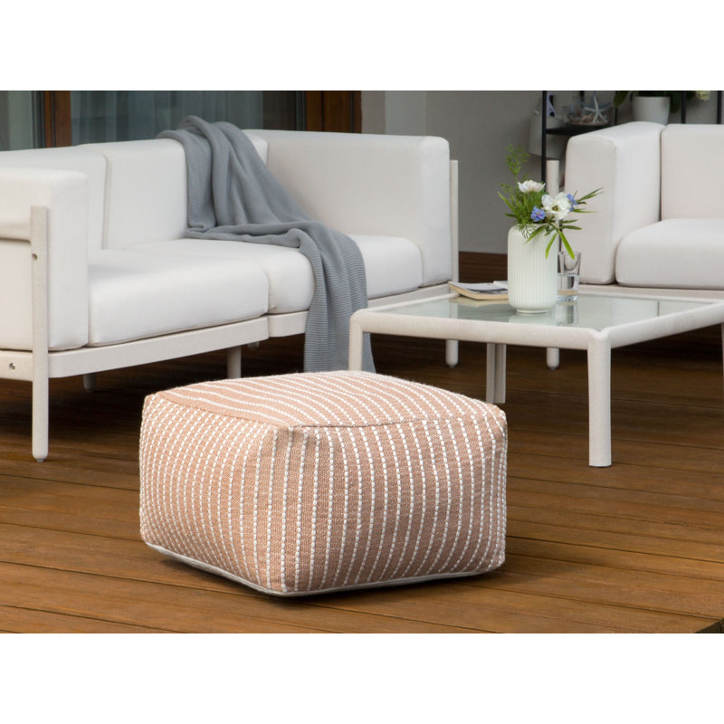 Shinita Upholstered Outdoor Ottoman