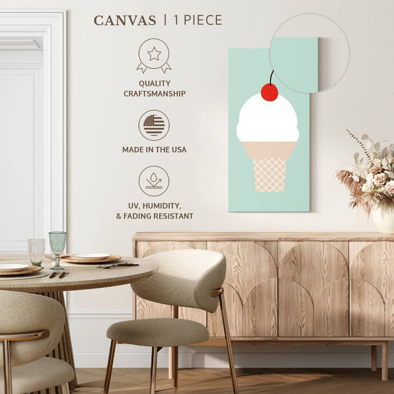 Ice Cream Cone I, 30" H x 15" W