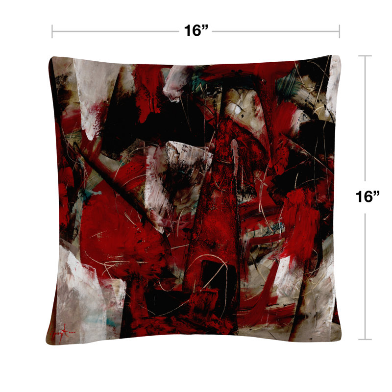 Masters Fine Art Abstract Throw Pillow