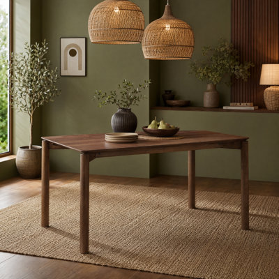 Rectangular Wood Dining Table