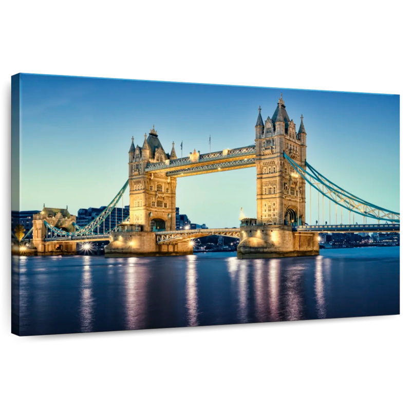 Nicci Tower Bridge de nuit, H 34 po x l 51 po