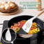 Ensemble d'ustensiles de cuisine en silicone 10 pièces avec poignée en bois, ustensiles de cuisine antiadhésifs résistants à la chaleur pour une cuisson sûre et saine-112320126