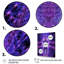 «Purple Energetic Body Matrix Meditation», reproduction sur toile-894072143-894072134