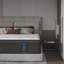 Matelas hybride moyen ferme de 10 pouces dans une boîte - plateau européen avec mousse à mémoire de forme et ressorts ensachés individuellement pour soulager la pression et isoler les mouvements, soutien des bords solide-1464369969