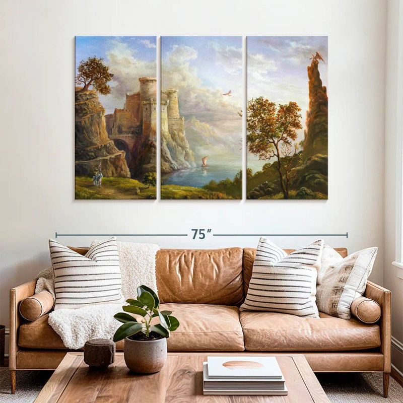 Lilie Fantasy Kingdom, 42" H x 65" W