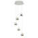 Moorcroft 5 - Light Chrome LED Cluster Pendant