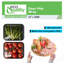 Rouleau de pellicule de plastique transparent 12 po X 2000 pi avec boîte de coupe Ecoqualité pour le service alimentaire et la cuisine (2)