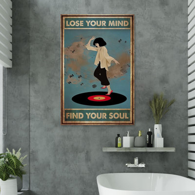Vinyl Lose Your Mind - 1 Piece Rectangle Graphic A " Vinyl Lose Your Mind "